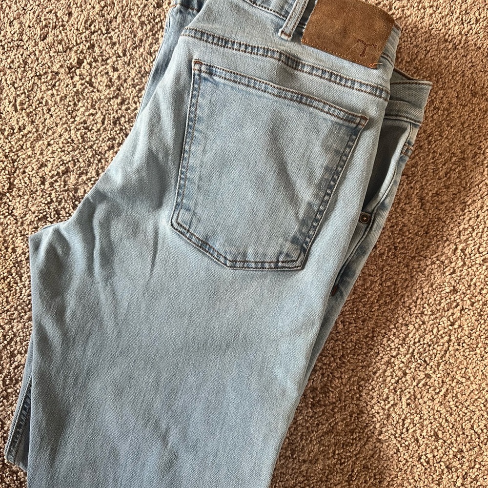 Tecovas Light Blue Kids Jeans